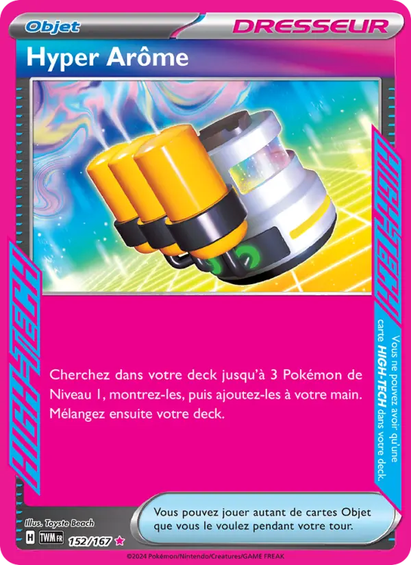Carte Pokemon 152/167 Hyper Arôme | LorenZone
