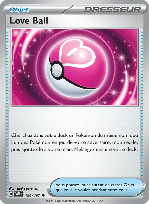 Carte Pokemon 156/167 Love Ball | LorenZone