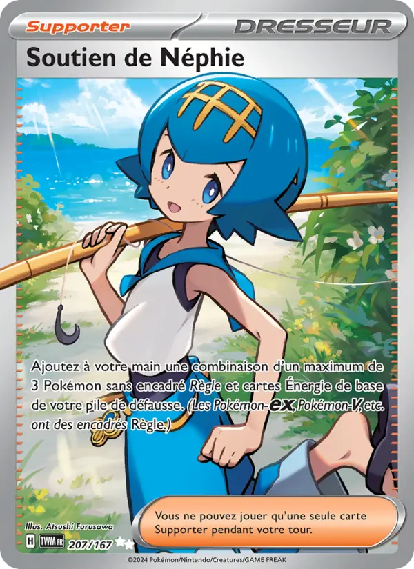 Carte Pokemon 207/167 Soutien de Néphie | LorenZone