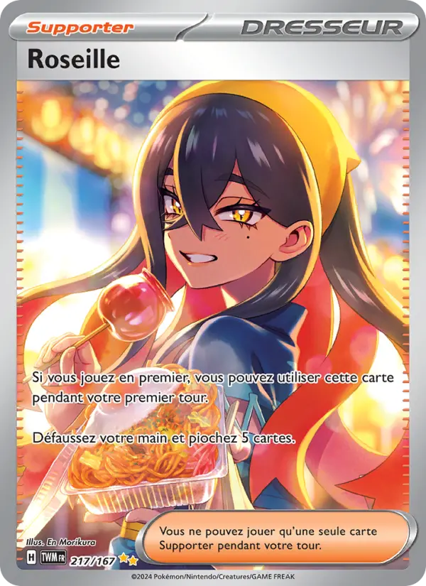 Carte Pokemon 217/167 Roseille Illustration Spéciale Rare | LorenZone