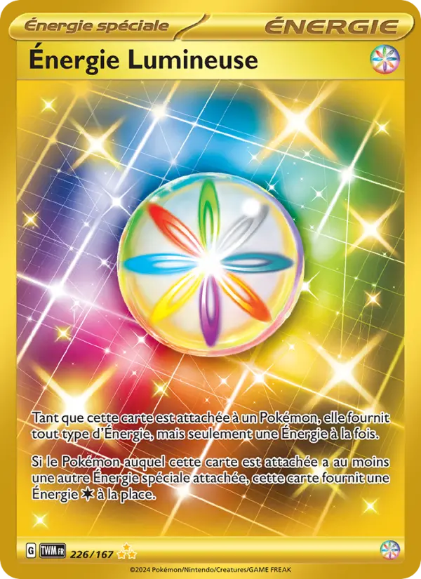 Carte Pokemon 226/167 Énergie Lumineuse Hyper Rare | LorenZone