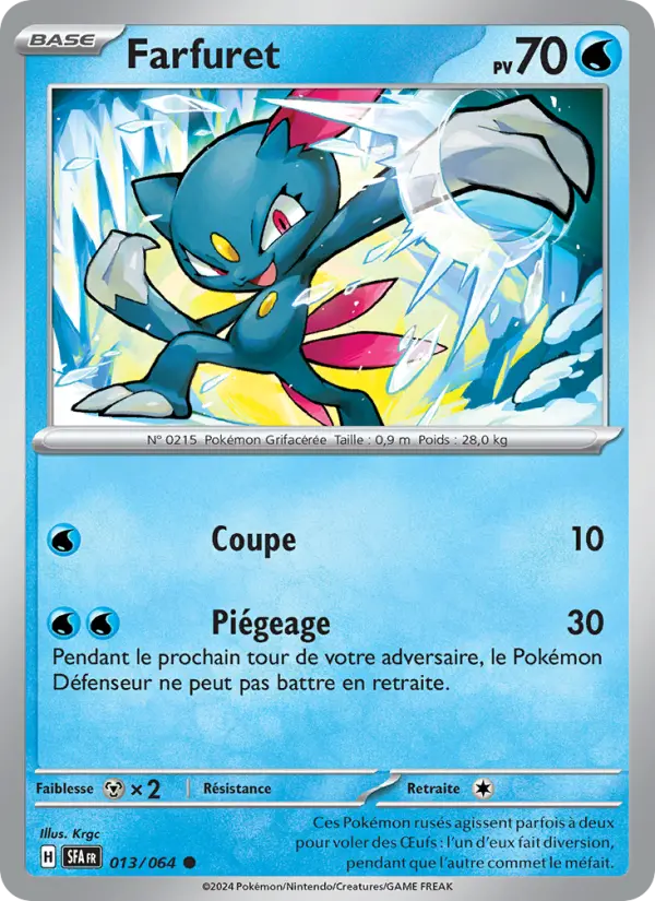 Carte Pokemon 013/064 Farfuret | LorenZone