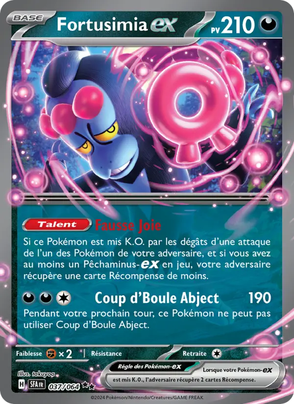 Carte Pokemon 037/064 Fortusimia-ex | LorenZone