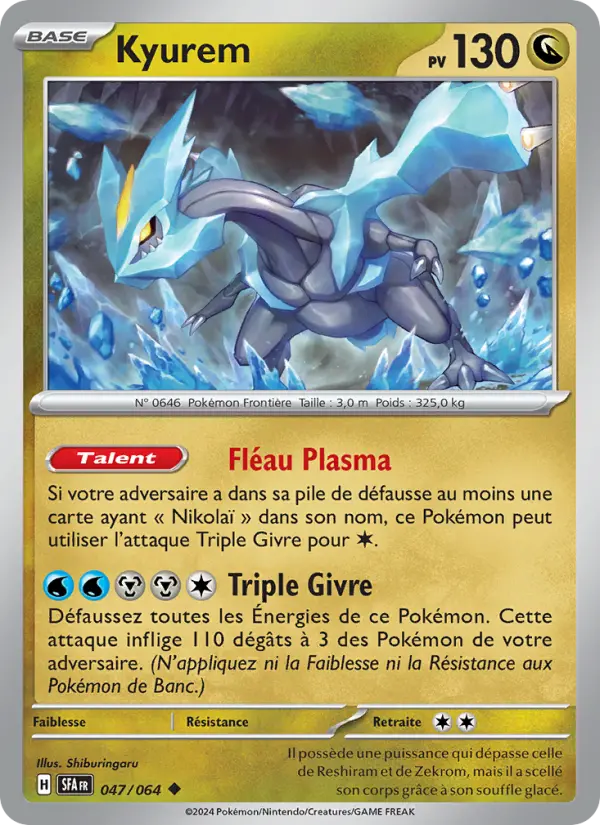 Carte Pokemon 047/064 Kyurem | LorenZone