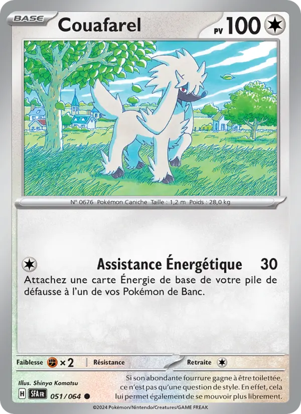 Carte Pokemon 051/064 Couafarel | LorenZone