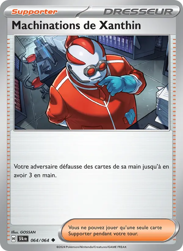 Carte Pokemon 064/064 Machinations de Xanthin | LorenZone