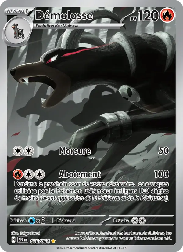 Carte Pokemon 066/064 Démolosse Illustration Rare | LorenZone