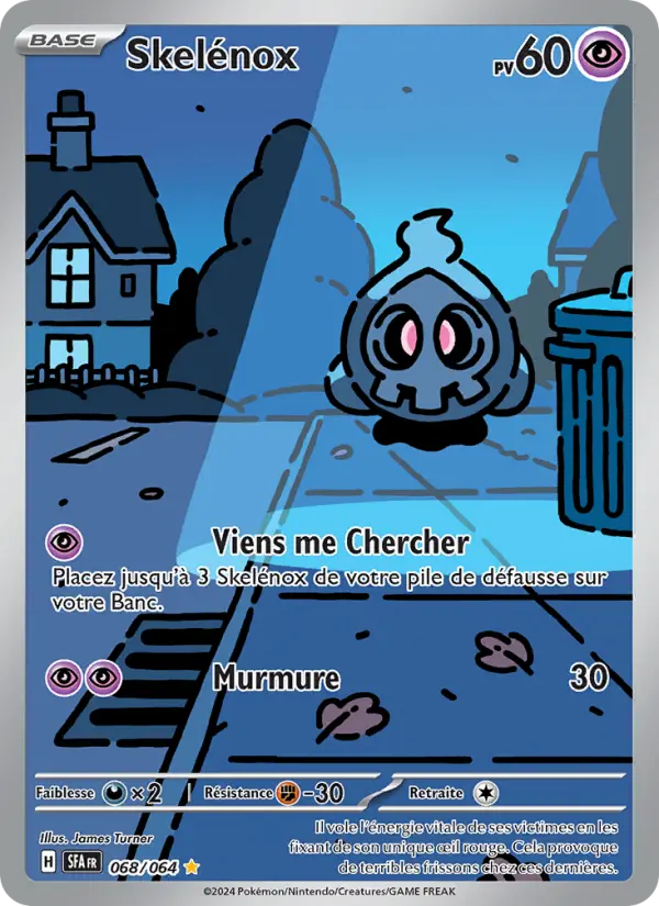 Carte Pokemon 068/064 Skelénox Illustration Rare | LorenZone