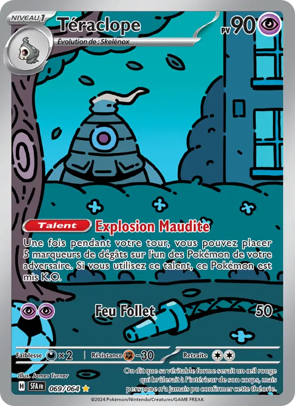 Carte Pokemon 069/064 Téraclope Illustration Rare | LorenZone