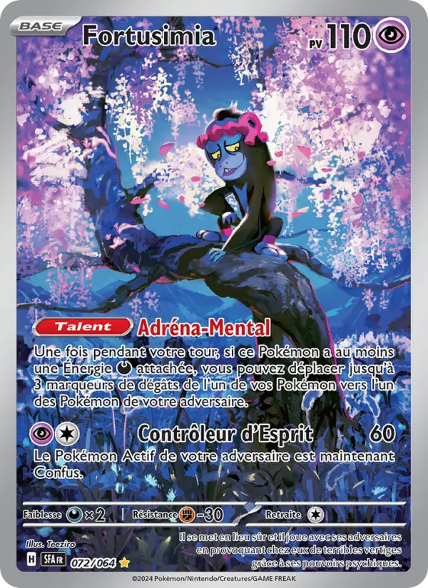 Carte Pokemon 072/064 Fortusimia Illustration Rare | LorenZone