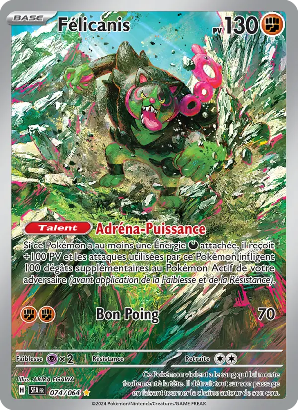 Carte Pokemon 074/064 Félicanis Illustration Rare | LorenZone