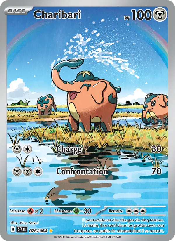Carte Pokemon 076/064 Charibari Illustration Rare | LorenZone