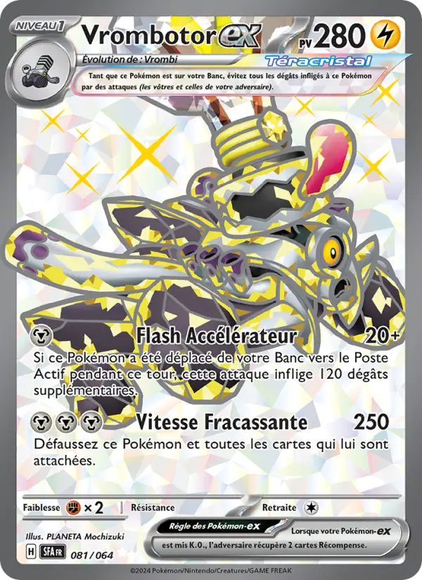 Carte Pokemon 081/064 Vrombotor-ex | LorenZone