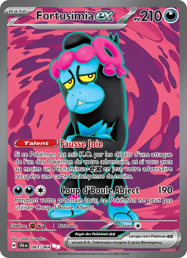 Carte Pokemon 083/064 Fortusimia-ex | LorenZone