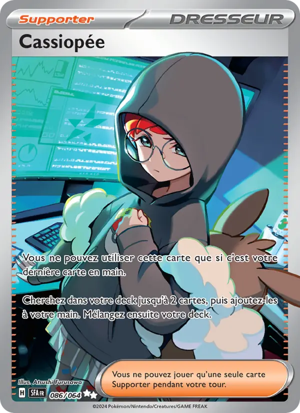 Carte Pokemon 086/064 Cassiopée | LorenZone