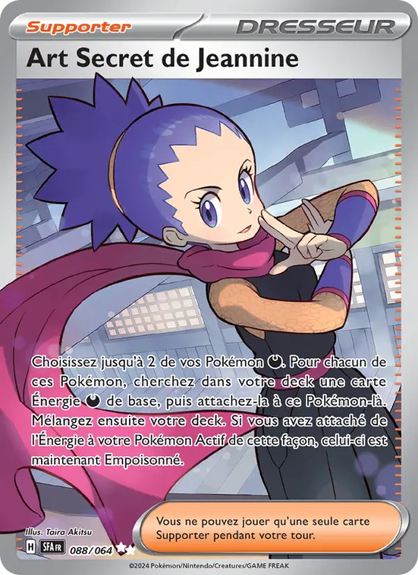 Carte Pokemon 088/064 Art Secret de Jeannine | LorenZone