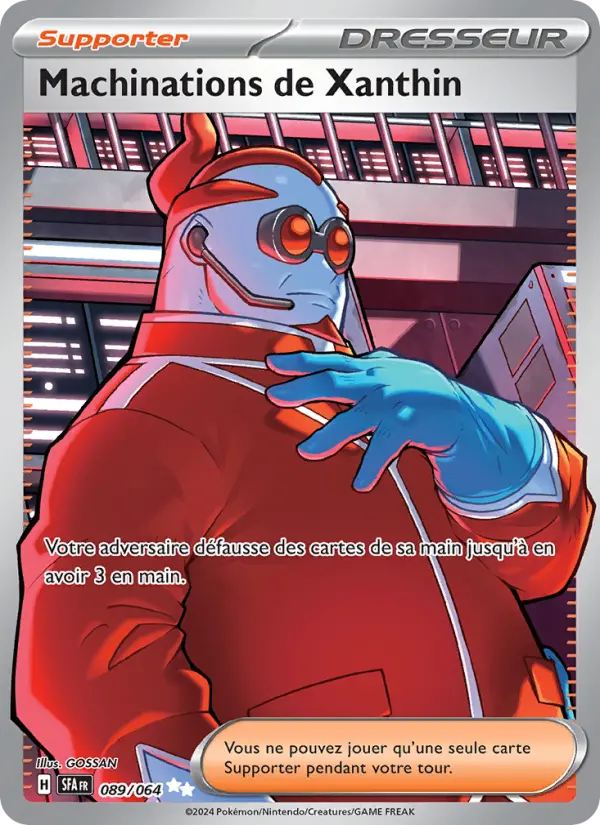 Carte Pokemon 089/064 Machinations de Xanthin | LorenZone