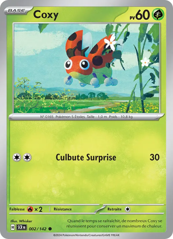 Carte Pokemon 002/142 Coxy | LorenZone