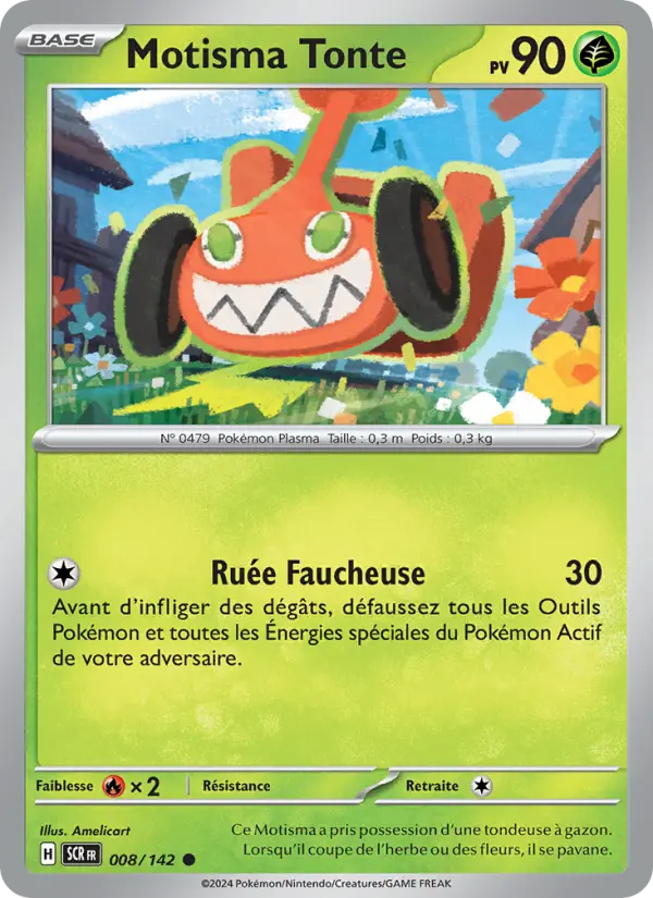 Carte Pokemon 008/142 Motisma Tonte | LorenZone
