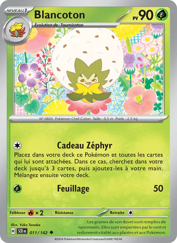Carte Pokemon 011/142 Blancoton | LorenZone