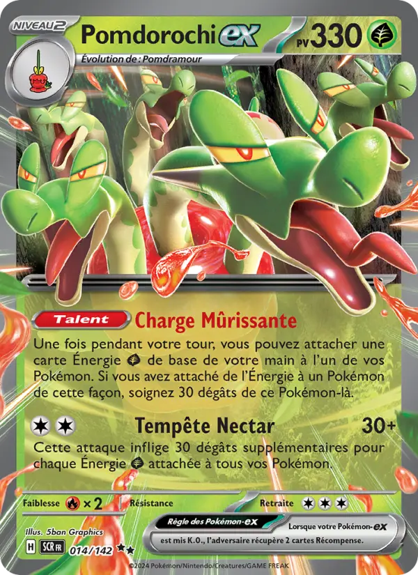 Carte Pokemon 014/142 Pomdorochi-ex | LorenZone