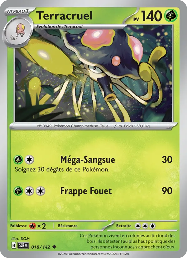 Carte Pokemon 018/142 Terracruel | LorenZone