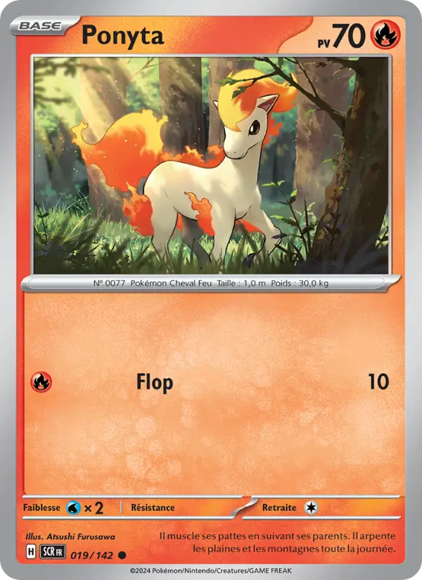 Carte Pokemon 019/142 Ponyta | LorenZone