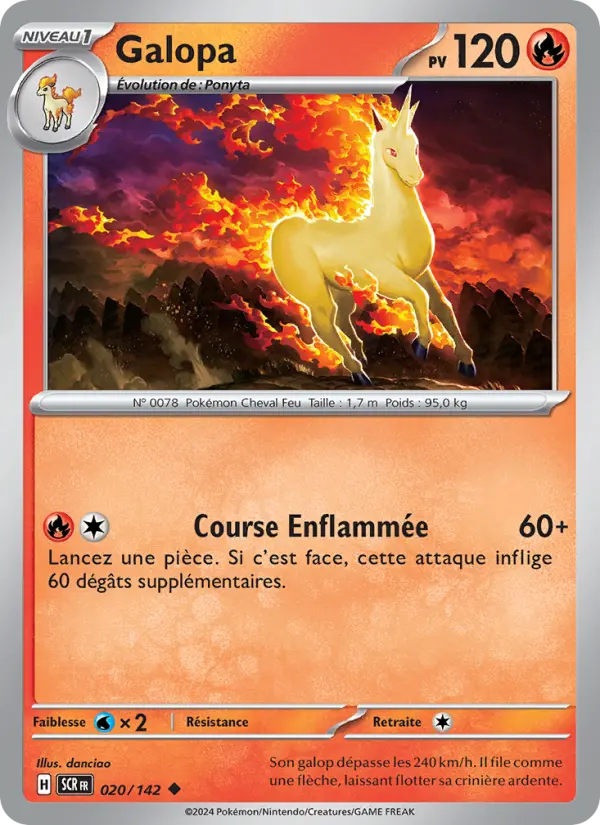 Carte Pokemon 020/142 Galopa | LorenZone