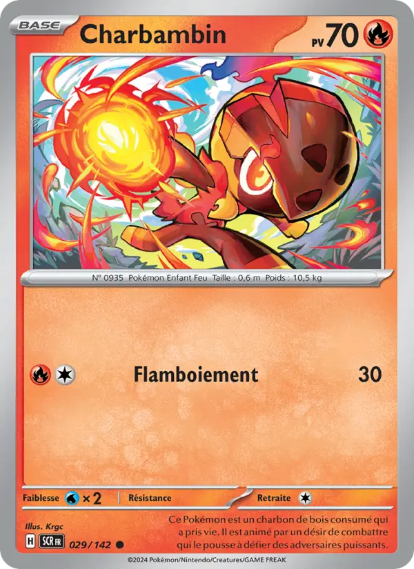 Carte Pokemon 029/142 Charbambin | LorenZone