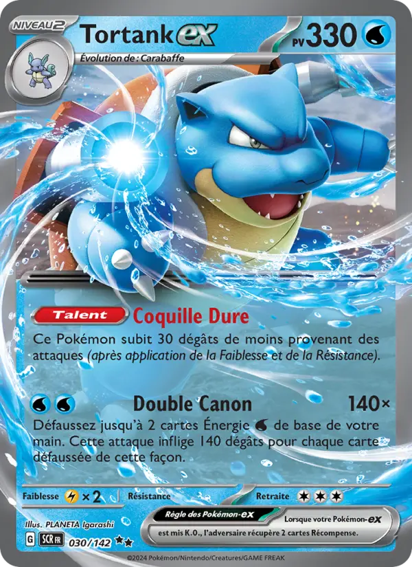 Carte Pokemon 030/142 Tortank-ex | LorenZone