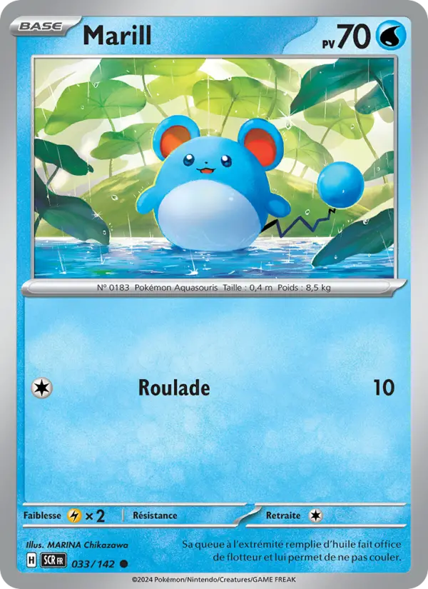 Carte Pokemon 033/142 Marill | LorenZone