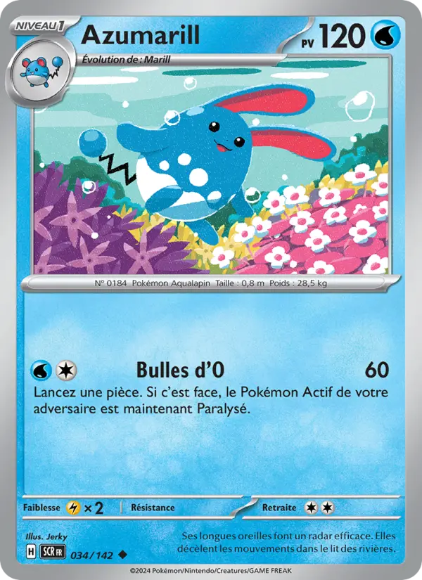 Carte Pokemon 034/142 Azumarill | LorenZone