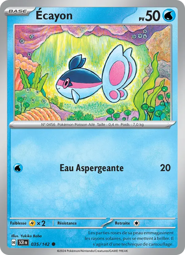 Carte Pokemon 035/142 Écayon | LorenZone