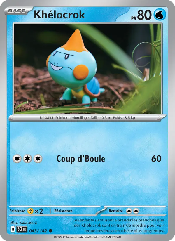 Carte Pokemon 043/142 Khélocrok | LorenZone