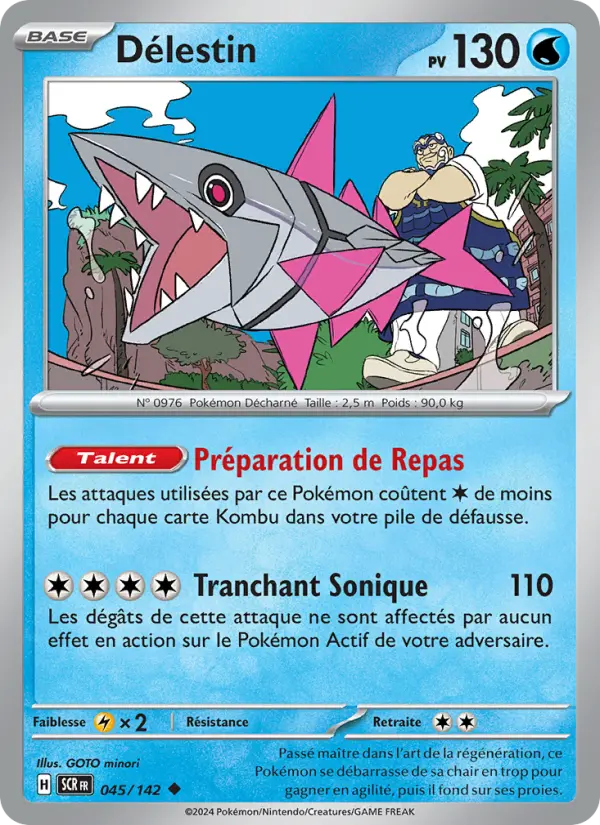 Carte Pokemon 045/142 Délestin | LorenZone