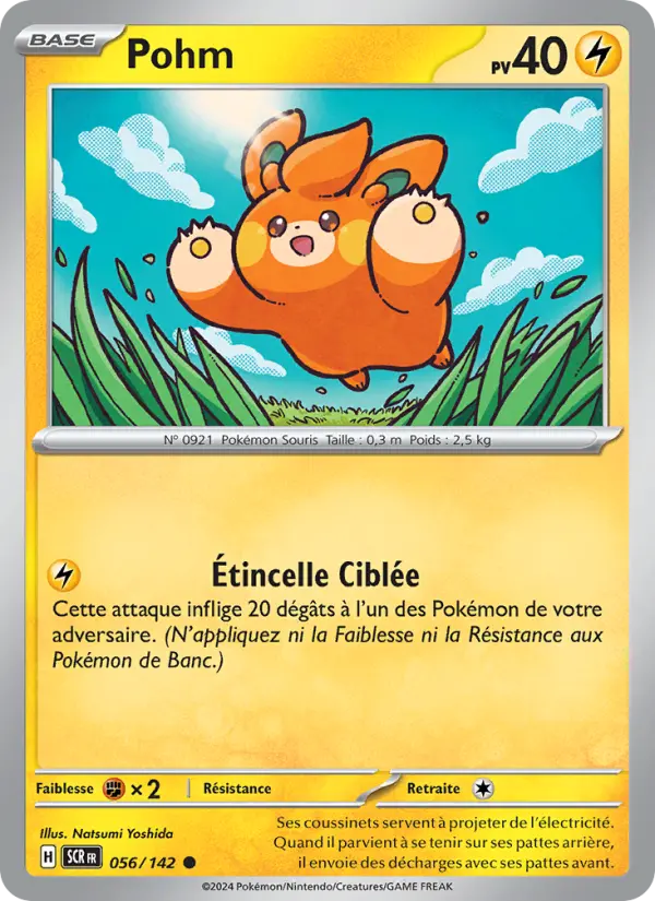 Carte Pokemon 056/142 Pohm | LorenZone