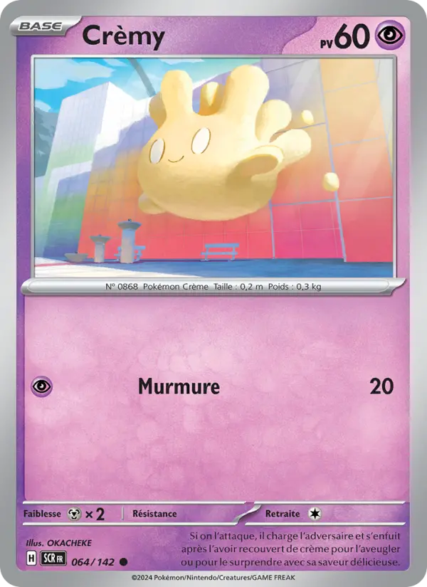 Carte Pokemon 064/142 Crèmy | LorenZone