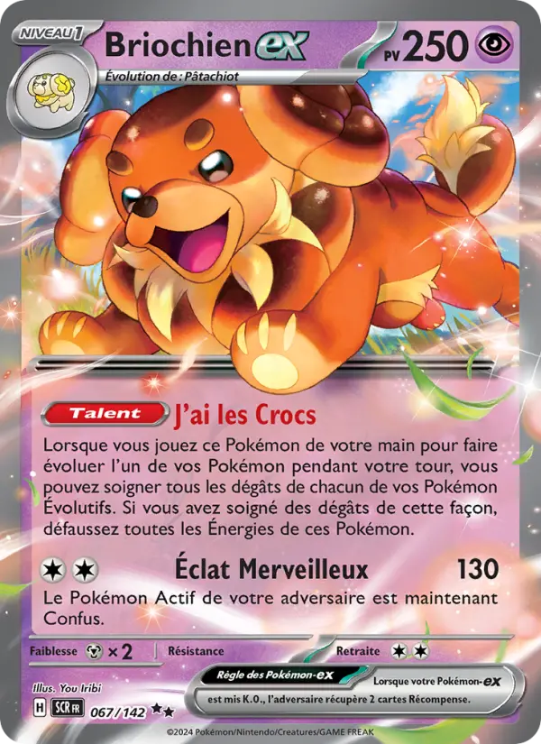 Carte Pokemon 067/142 Briochien-ex | LorenZone