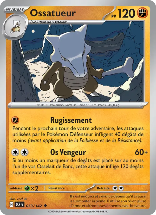Carte Pokemon 073/142 Ossatueur | LorenZone