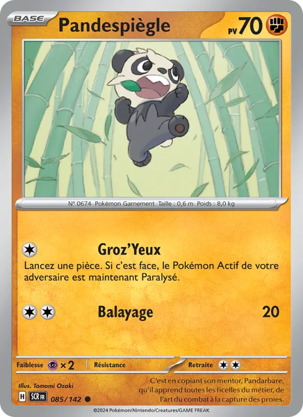 Carte Pokemon 085/142 Pandespiègle | LorenZone
