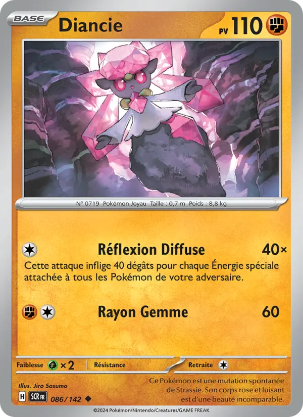 Carte Pokemon 086/142 Diancie | LorenZone