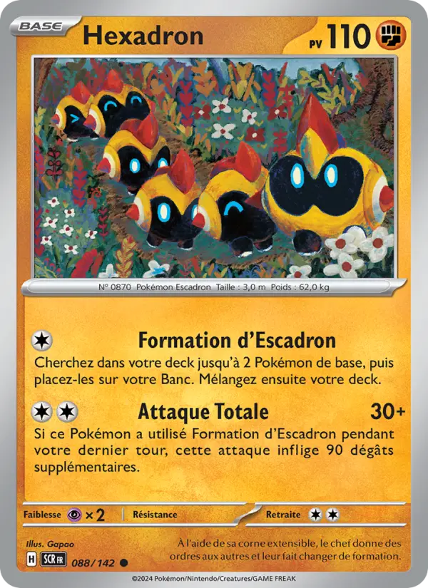 Carte Pokemon 088/142 Hexadron | LorenZone