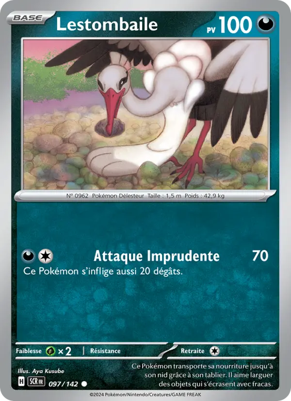 Carte Pokemon 097/142 Lestombaile | LorenZone