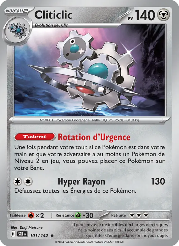 Carte Pokemon 101/142 Cliticlic Holo | LorenZone
