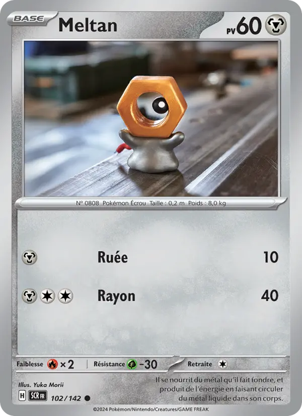 Carte Pokemon 102/142 Meltan | LorenZone