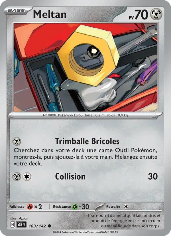 Carte Pokemon 103/142 Meltan | LorenZone