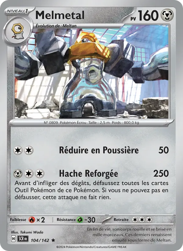 Carte Pokemon 104/142 Melmetal Holo | LorenZone