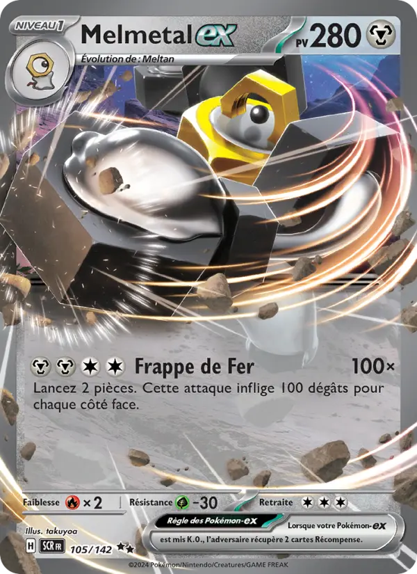 Carte Pokemon 105/142 Melmetal-ex | LorenZone