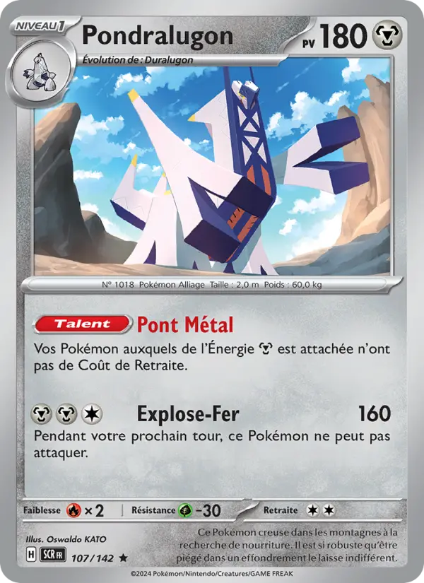 Carte Pokemon 107/142 Pondralugon Holo | LorenZone