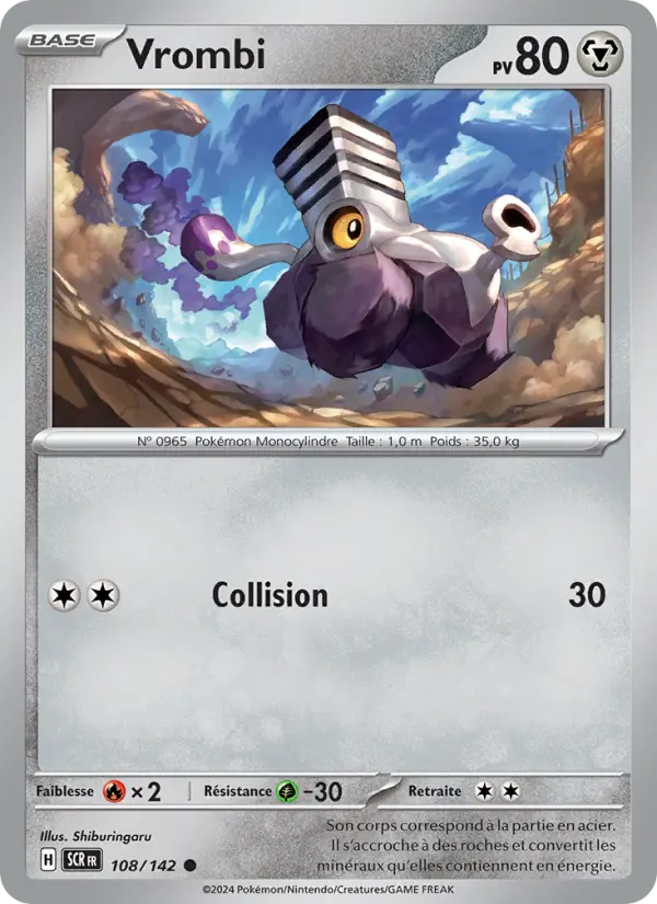 Carte Pokemon 108/142 Vrombi | LorenZone